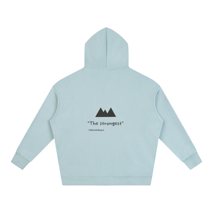 Oversize Winterborn hoodie. 'the strongest'