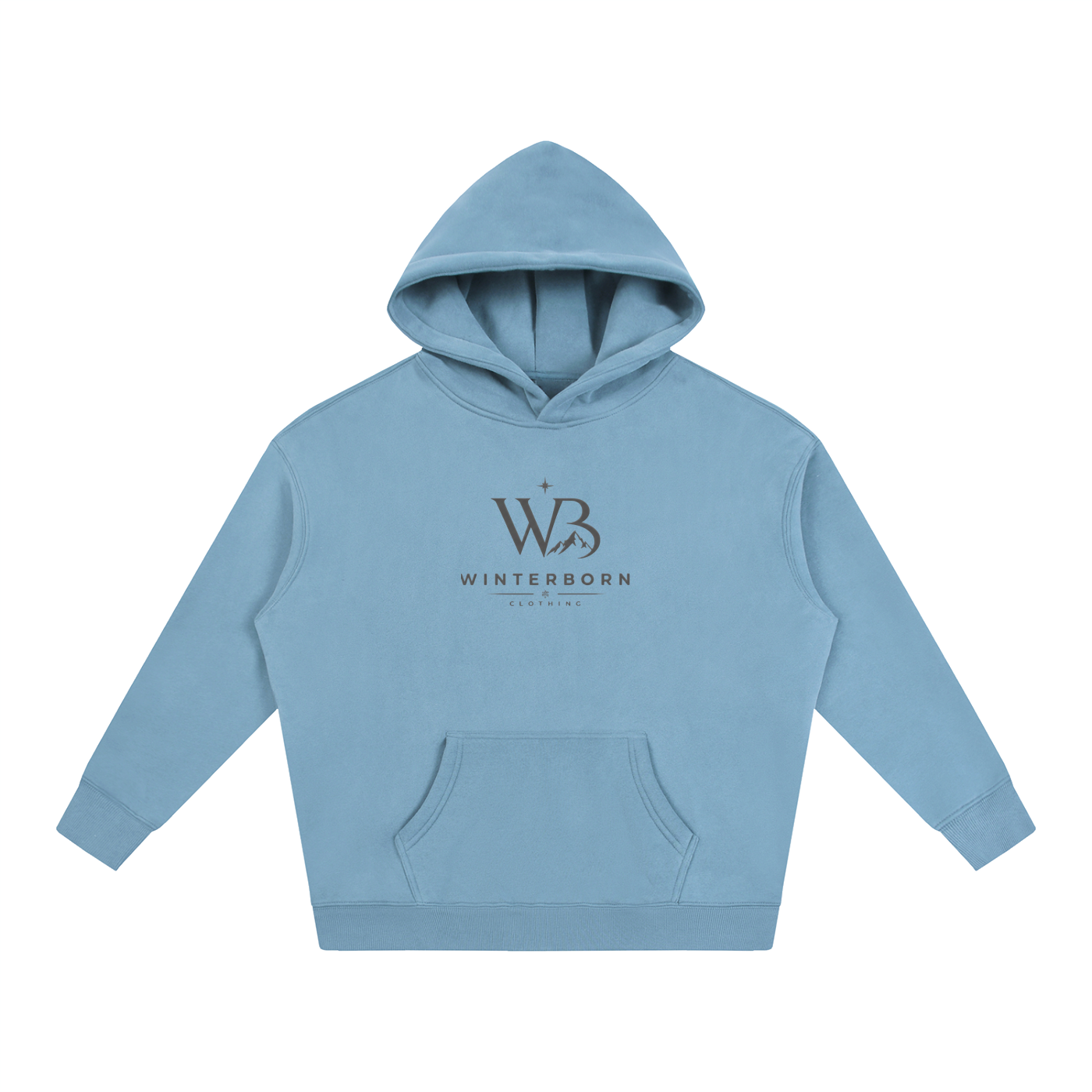Oversize Winterborn hoodie. 'the believer'