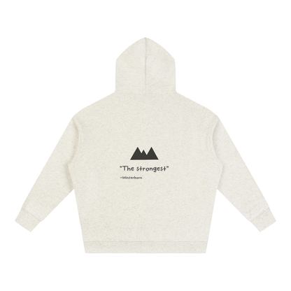 Oversize Winterborn hoodie. 'the strongest'