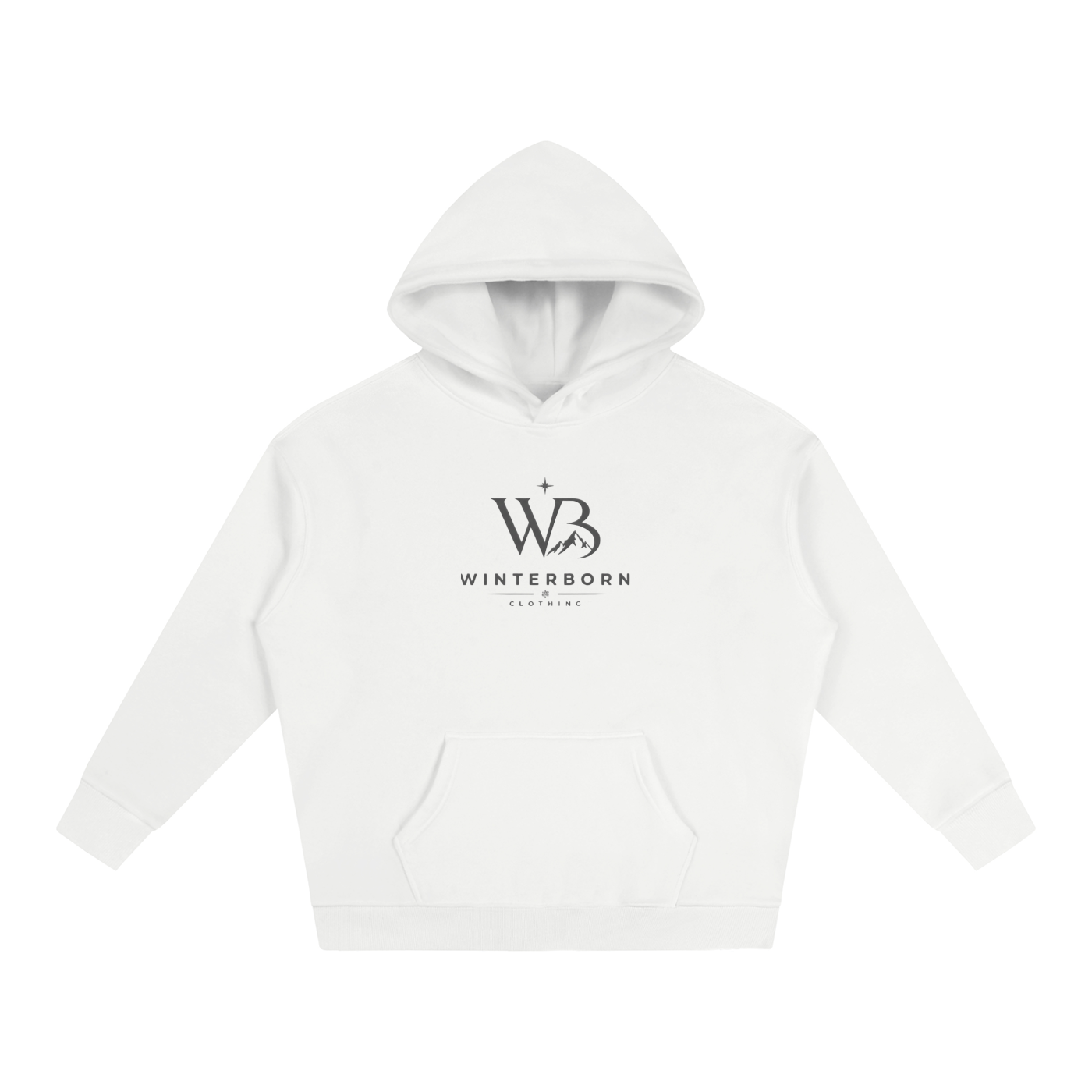 Oversize Winterborn hoodie. 'the believer'