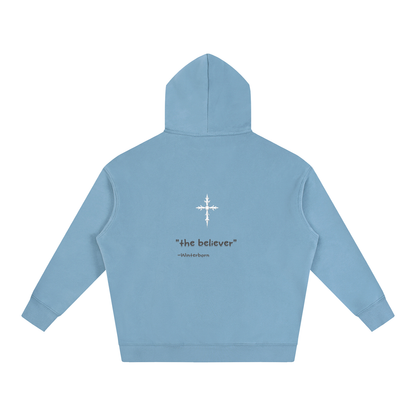 Oversize Winterborn hoodie. 'the believer'