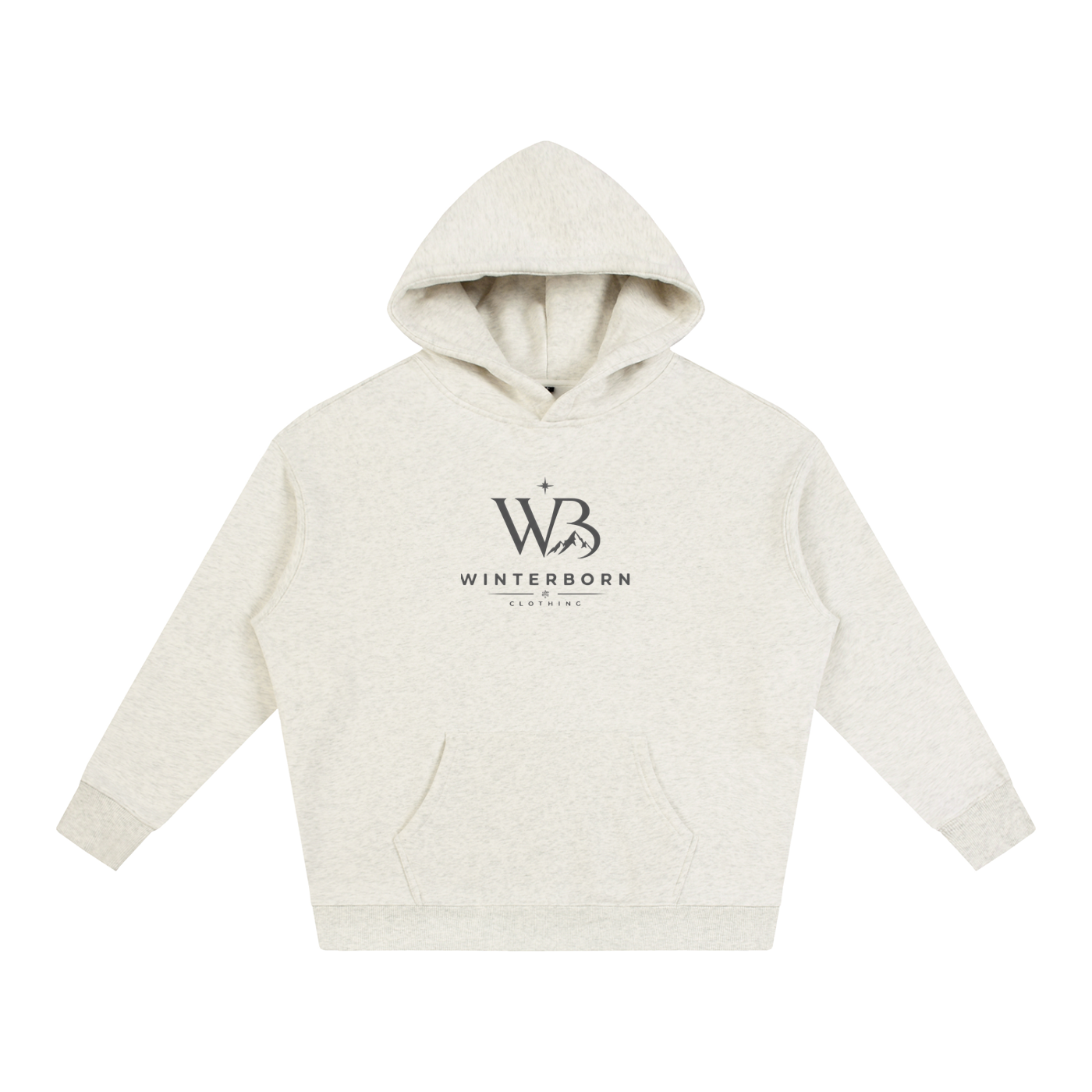 Oversize Winterborn hoodie. 'the believer'