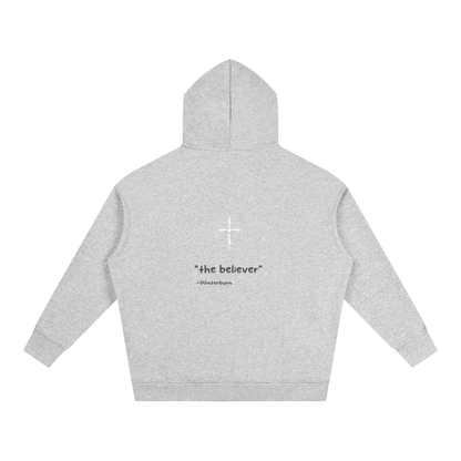 Oversize Winterborn hoodie. 'the believer'